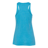 8430 BELLA + CANVAS Women's Triblend Racerback Tank Aqua Triblend