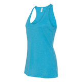 8430 BELLA + CANVAS Women's Triblend Racerback Tank Aqua Triblend