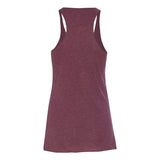 8430 BELLA + CANVAS Women's Triblend Racerback Tank Maroon Triblend