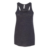 8800 BELLA + CANVAS Women's Flowy Racerback Tank Charcoal Black Slub