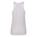 8800 BELLA + CANVAS Women's Flowy Racerback Tank White Slub