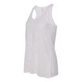 8800 BELLA + CANVAS Women's Flowy Racerback Tank White Slub