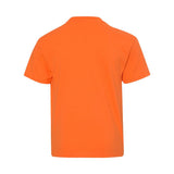 3930BR Fruit of the Loom HD Cotton Youth Short Sleeve T-Shirt Safety Orange