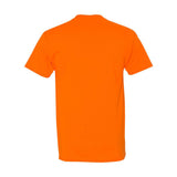 3930PR Fruit of the Loom HD Cotton T-Shirt with a Pocket Safety Orange