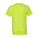 3930PR Fruit of the Loom HD Cotton T-Shirt with a Pocket Safety Green