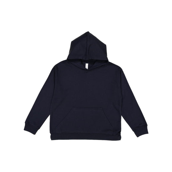 2296 LAT Youth Pullover Fleece Hoodie Navy