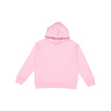 2296 LAT Youth Pullover Fleece Hoodie Pink