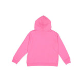 2296 LAT Youth Pullover Fleece Hoodie Raspberry