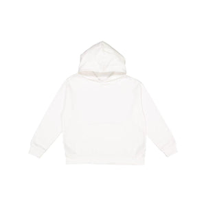 2296 LAT Youth Pullover Fleece Hoodie White