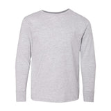 6201 LAT Youth Fine Jersey Long Sleeve Tee Heather