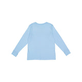 6201 LAT Youth Fine Jersey Long Sleeve Tee Light Blue