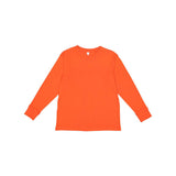 6201 LAT Youth Fine Jersey Long Sleeve Tee Orange