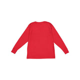 6201 LAT Youth Fine Jersey Long Sleeve Tee Red