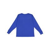 6201 LAT Youth Fine Jersey Long Sleeve Tee Royal