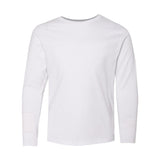 6201 LAT Youth Fine Jersey Long Sleeve Tee White