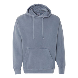 1567 Comfort Colors Garment-Dyed Hooded Sweatshirt Blue Jean