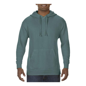 1567 Comfort Colors Garment-Dyed Hooded Sweatshirt Blue Spruce