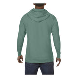 1567 Comfort Colors Garment-Dyed Hooded Sweatshirt Light Green