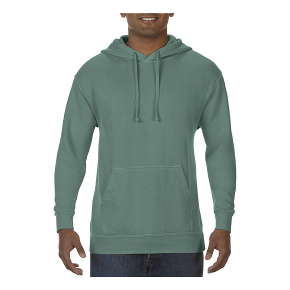 1567 Comfort Colors Garment-Dyed Hooded Sweatshirt Light Green