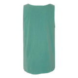 9330 Comfort Colors Garment-Dyed Heavyweight Pocket Tank Top Seafoam