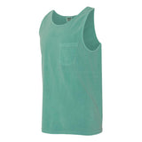 9330 Comfort Colors Garment-Dyed Heavyweight Pocket Tank Top Seafoam