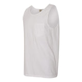 9330 Comfort Colors Garment-Dyed Heavyweight Pocket Tank Top White