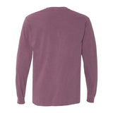 6014 Comfort Colors Garment-Dyed Heavyweight Long Sleeve T-Shirt Berry