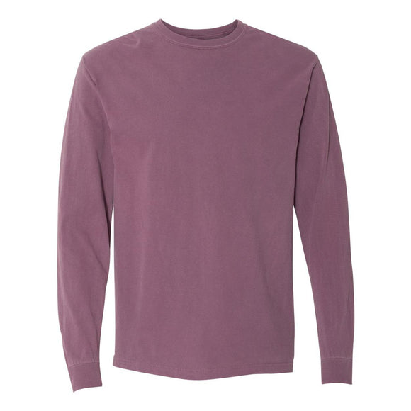 6014 Comfort Colors Garment-Dyed Heavyweight Long Sleeve T-Shirt Berry