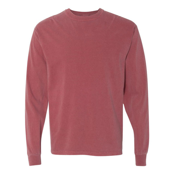 6014 Comfort Colors Garment-Dyed Heavyweight Long Sleeve T-Shirt Brick