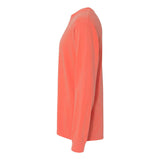 6014 Comfort Colors Garment-Dyed Heavyweight Long Sleeve T-Shirt Bright Salmon