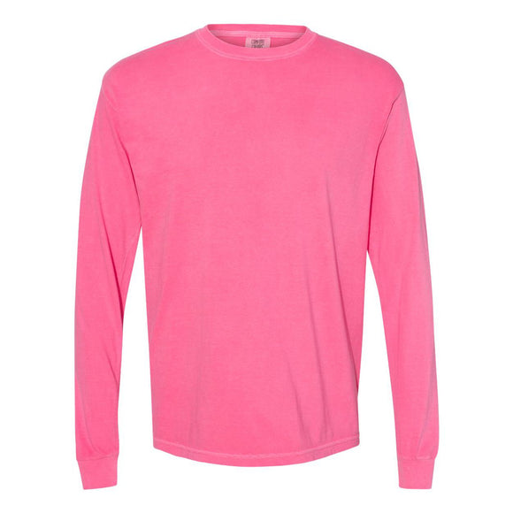 6014 Comfort Colors Garment-Dyed Heavyweight Long Sleeve T-Shirt Crunchberry