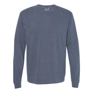 6014 Comfort Colors Garment-Dyed Heavyweight Long Sleeve T-Shirt Denim