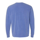 6014 Comfort Colors Garment-Dyed Heavyweight Long Sleeve T-Shirt Flo Blue