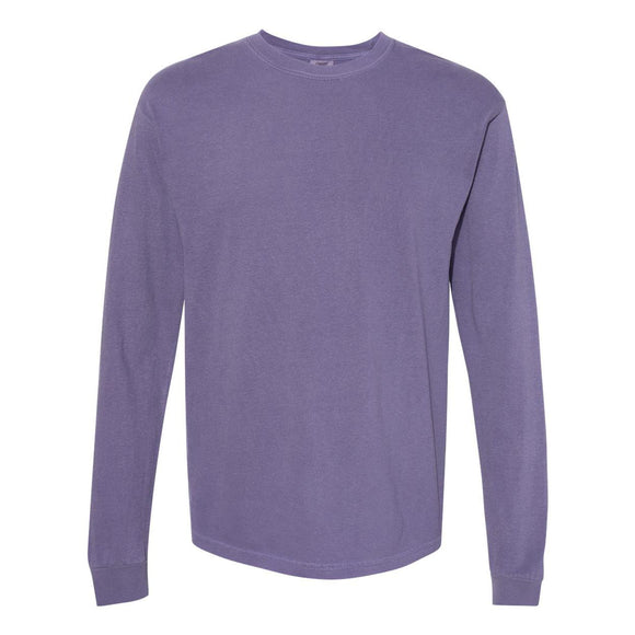 6014 Comfort Colors Garment-Dyed Heavyweight Long Sleeve T-Shirt Grape