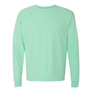 6014 Comfort Colors Garment-Dyed Heavyweight Long Sleeve T-Shirt Island Reef