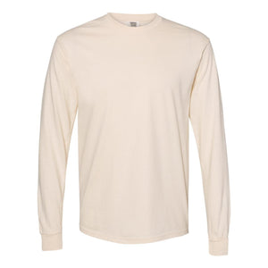 6014 Comfort Colors Garment-Dyed Heavyweight Long Sleeve T-Shirt Ivory