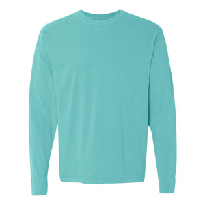 6014 Comfort Colors Garment-Dyed Heavyweight Long Sleeve T-Shirt Lagoon