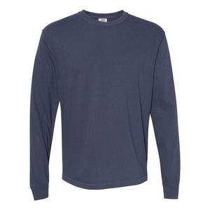 6014 Comfort Colors Garment-Dyed Heavyweight Long Sleeve T-Shirt Navy