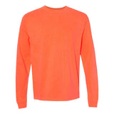 6014 Comfort Colors Garment-Dyed Heavyweight Long Sleeve T-Shirt Neon Red Orange