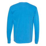 6014 Comfort Colors Garment-Dyed Heavyweight Long Sleeve T-Shirt Royal Caribe