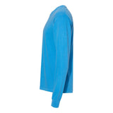 6014 Comfort Colors Garment-Dyed Heavyweight Long Sleeve T-Shirt Royal Caribe