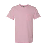 6030 Comfort Colors Garment-Dyed Heavyweight Pocket T-Shirt Blossom