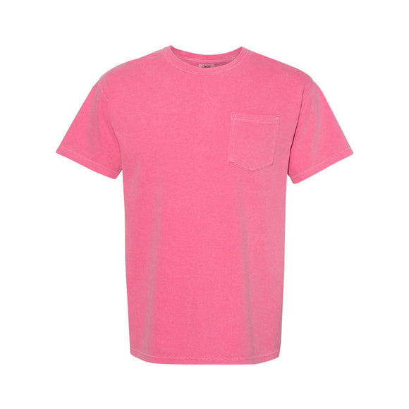 6030 Comfort Colors Garment-Dyed Heavyweight Pocket T-Shirt Crunchberry