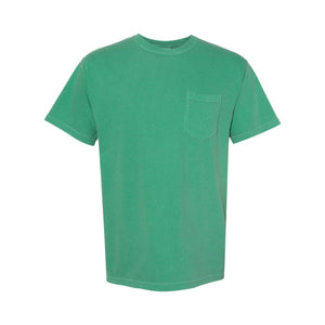 6030 Comfort Colors Garment-Dyed Heavyweight Pocket T-Shirt Grass