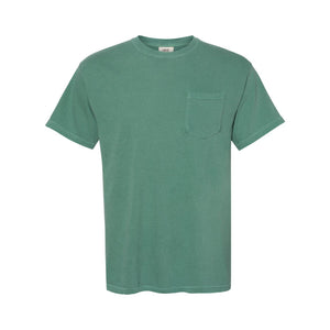 6030 Comfort Colors Garment-Dyed Heavyweight Pocket T-Shirt Light Green