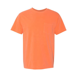 6030 Comfort Colors Garment-Dyed Heavyweight Pocket T-Shirt Melon