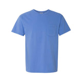 6030 Comfort Colors Garment-Dyed Heavyweight Pocket T-Shirt Mystic Blue