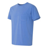 6030 Comfort Colors Garment-Dyed Heavyweight Pocket T-Shirt Mystic Blue