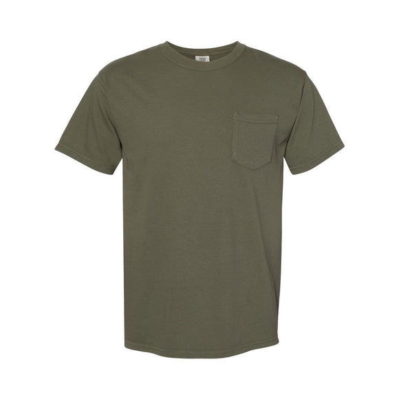 6030 Comfort Colors Garment-Dyed Heavyweight Pocket T-Shirt Sage