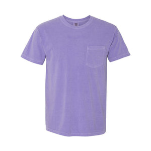 6030 Comfort Colors Garment-Dyed Heavyweight Pocket T-Shirt Violet